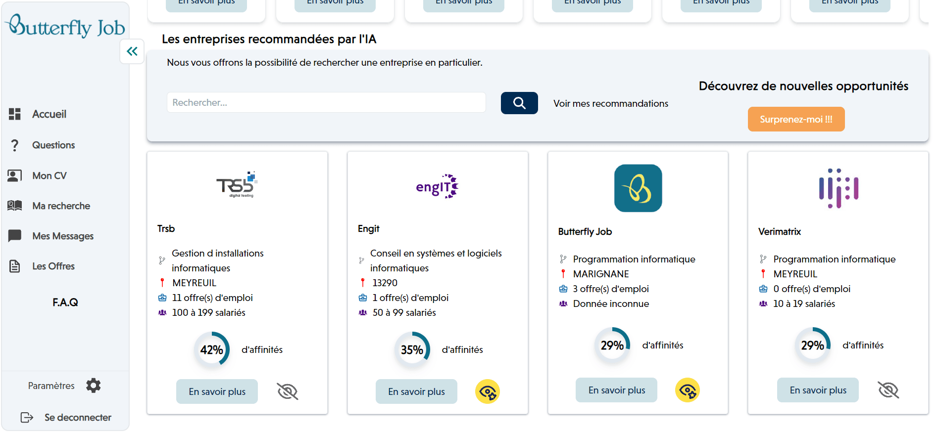 Butterfly-job — réalisation web par Jean-Baptiste Vrain